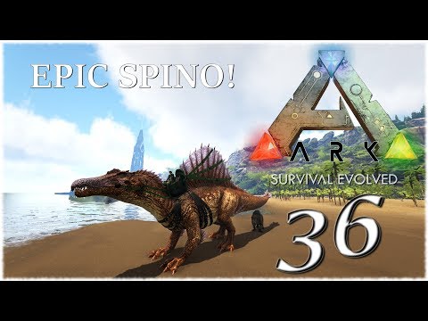 Ark Survival Evolved Ragnarok - Ep. 36 - 140 Spino tame!