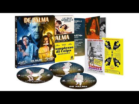 UNBOXING BLU-RAY "DE PALMA FILM COLLECTION 2" - ESCLUSIVA FAN FACTORY - MIDNIGHT CLASSICS