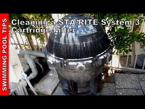 STA-Rite System 3 Cartridge Filter cleaning