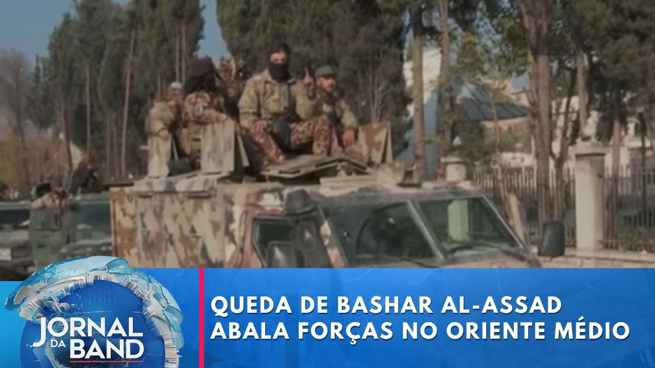 Queda de Bashar al-Assad na Síria abala jogo de forças no Oriente Médio | Jornal da Band
