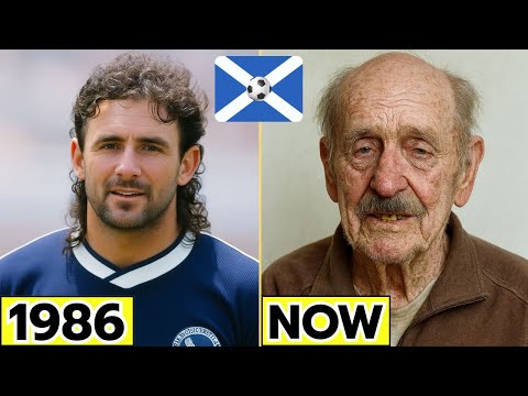 Scotland 🏴󠁧󠁢󠁳󠁣󠁴󠁿 World Cup 1986 Squad ⚽ Then and Now