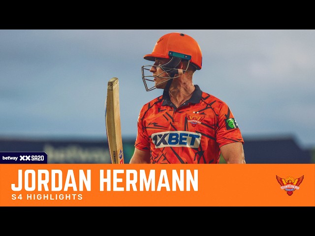 Jordan Hermann | S4 Highlights | Betway SA20
