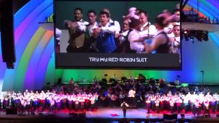 140913 - Gay Men&#39;s Chorus of Los Angeles - See My Vest @ The Simpsons Take the Hollywood Bowl~