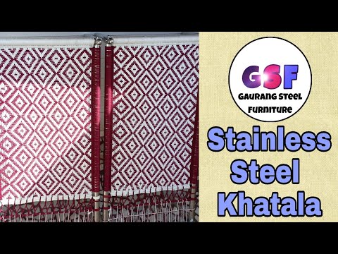 Gsf stainless steel khatala charpai