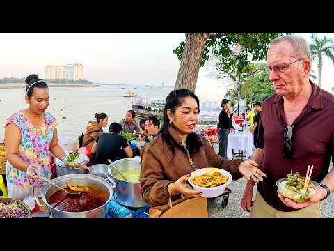 Num Banh Chok, Khmer Noodles - BEST Food Tour in Phnom Penh & Kandal Province, Cambodian Street Food