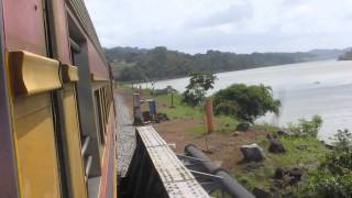 preview picture of video 'Panama Canal Railway -- Gamboa Bridge'
