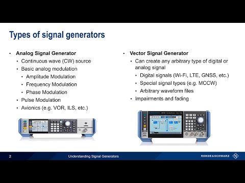 Understanding Signal Generators