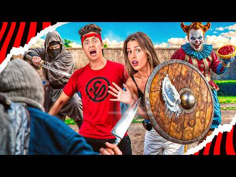 QUEM PROTEGER MELHOR SEU NAMORADO, VENCE! DESAFIO EXTREMO