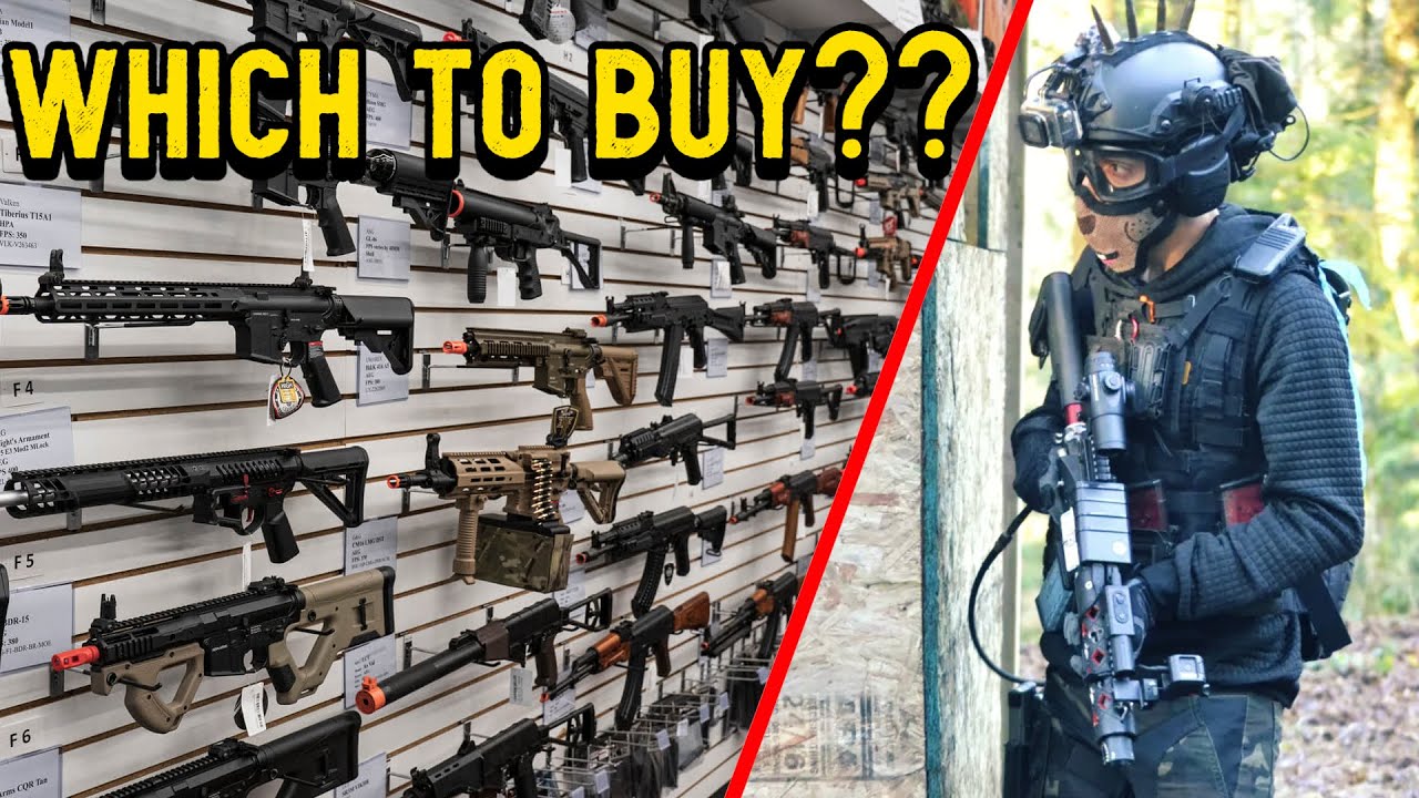 Airsoft For Beginners || Which Airsoft Gun Should You Buy?
