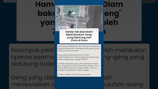 Ancaman Hamas: Bakal Eksekusi 'Geng' yang Didukung Israel di Gaza, Klaim Kantongi Bukti