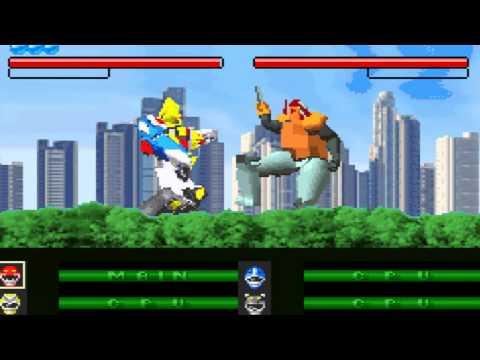 power rangers wild force gba rom download