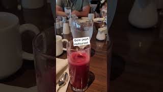 Start the day with juice #carnivalsplendoraustralia#carnivalcruise