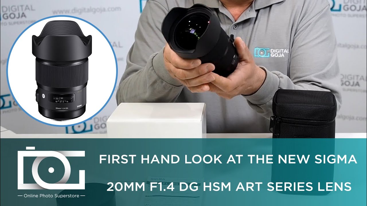 Объектив Sigma AF 20mm f/1.4 Art DG HSM Canon EF