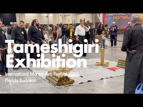 Sword Cutting Competition at International Martial Arts Festival 2025 | Tameshigiri