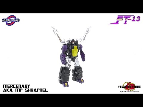 Fans Toys FT-13 Mercenary (aka MP Shrapnel) Video Review