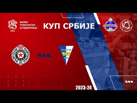 PARTIZAN x SPARTAK SU 3:0 / KUP SRBIJE 1/4 FINALE /
