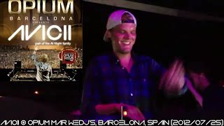 Avicii @ OPIUM MAR WEDJ&#39;s, Barcelona, Spain (2012/07/25)