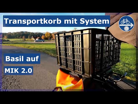 Basil Crate Transport Basket and MIK 2.0 System Review | Bicycle Transport