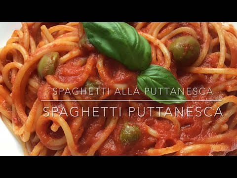 Spaghetti alla puttanesca Rezept II debbyskitchen