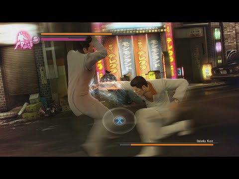Yakuza 0 - Boss Fights - Kuze on Legend
