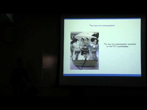 Diatome cryo micro manipulator presentation: Helmut Gnaegi