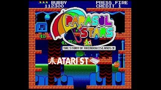 Parasol Stars : The Story of Rainbow Islands II - Atari ST (1992)