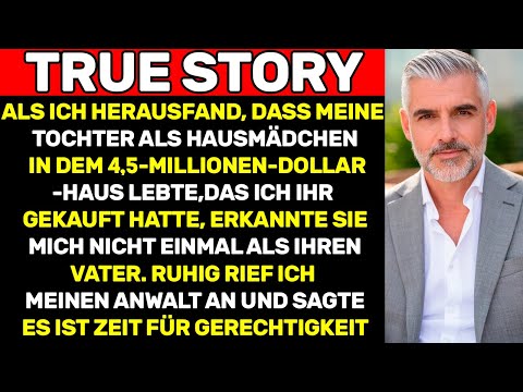 Nach 15 Jahren im Ausland kam ich nach Hause zurück und fand meine Tochter als Dienstmädchen in dem