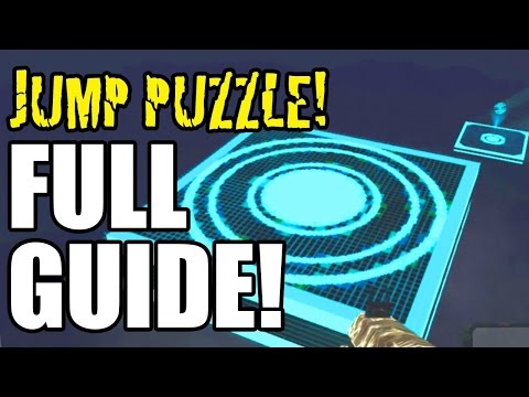 Jump Puzzle FULL GUIDE! Descent Map COD Advance Warfare Reckoning DLC