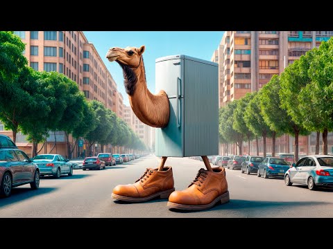 Frigo Camelo but in 4K (Original Meme) + Translation | Italian Brainrot Animals