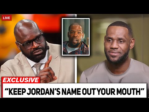 Shaq GOES OFF On LeBron And KD Over MJ Disrespect (This Got Heated!)