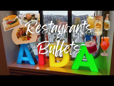 Genuss pur! Restaurants, Buffets und Cocktails auf der AIDA Nova