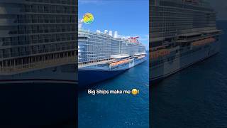 Do you like big ships or smaller ships? #cruise #cruiseship #cruising  #travel