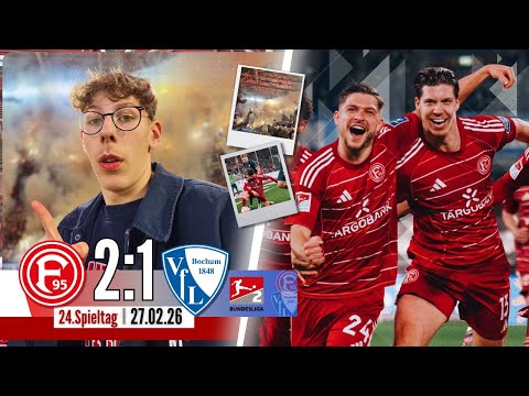 Düsseldorf vs. Bochum Highlights🔥Fortuna secures important points against VfL😳🚀