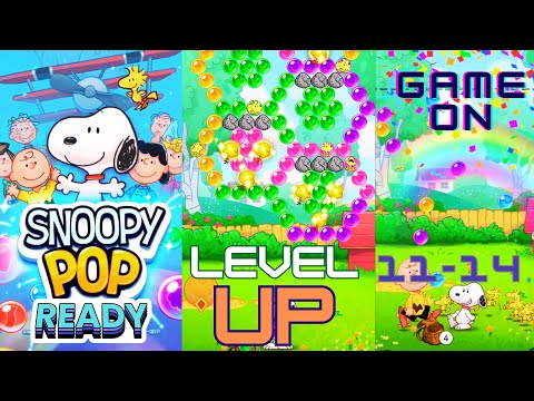 Snoopy Pop: Levels 11-14 Walkthrough