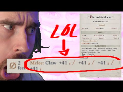 FACING LEVEL 14 SMILODONS ON LEVEL 5 IN UNFAIR... GREAT FUN! Pathfinder Wrath Part 31