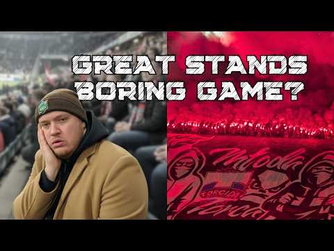 When the STANDS are better than the PITCH 📢 Górnik vs Lech