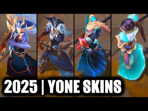ALL YONE SKINS SPOTLIGHT 2025 | League of Legends