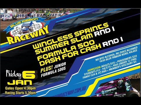Wingless Sprints Summer Slam Round 1 & Formula 500 Dash for Cash
