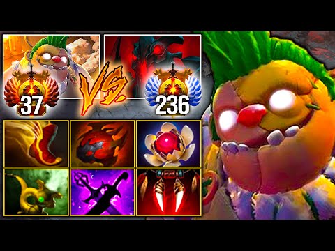 24 Kills 8000HP | Rank 37 Secret.Zai Pudge Persona Vs Rank 236 Shadow Fiend Mid | Pudge Official