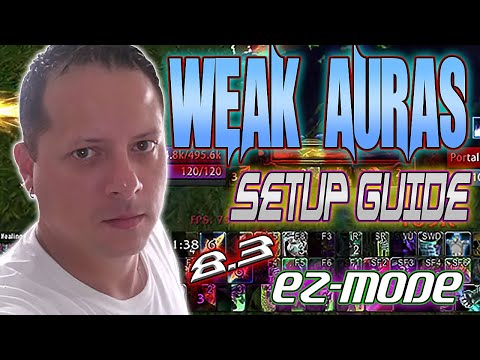 (BFA 8.3) How to Set Up Weak Auras|| ADDON Crash Course EZMODE Guide