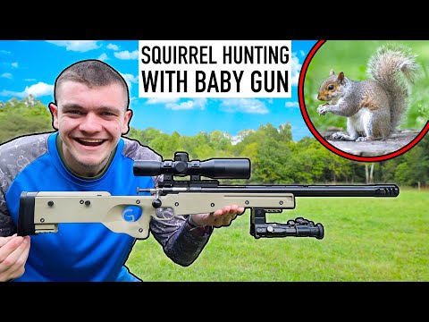 Squirrel Hunting with the SMALLEST GUN EVER!