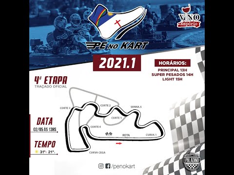 PE NO KART 2021.1 - 4º ETAPA 2º CORRIDA SUPER PESADOS