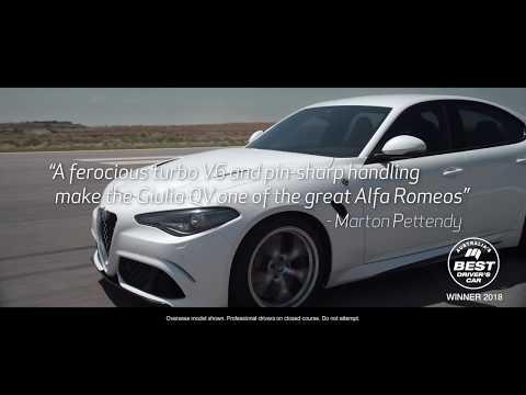 Alfa Romeo Giulia wins Best driver's Car 2018