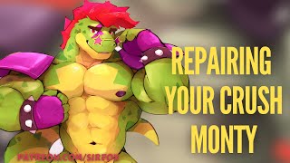 [M4M] Repairing Your Crush Monty [Montgomery Gator Roleplay] [Flirty]