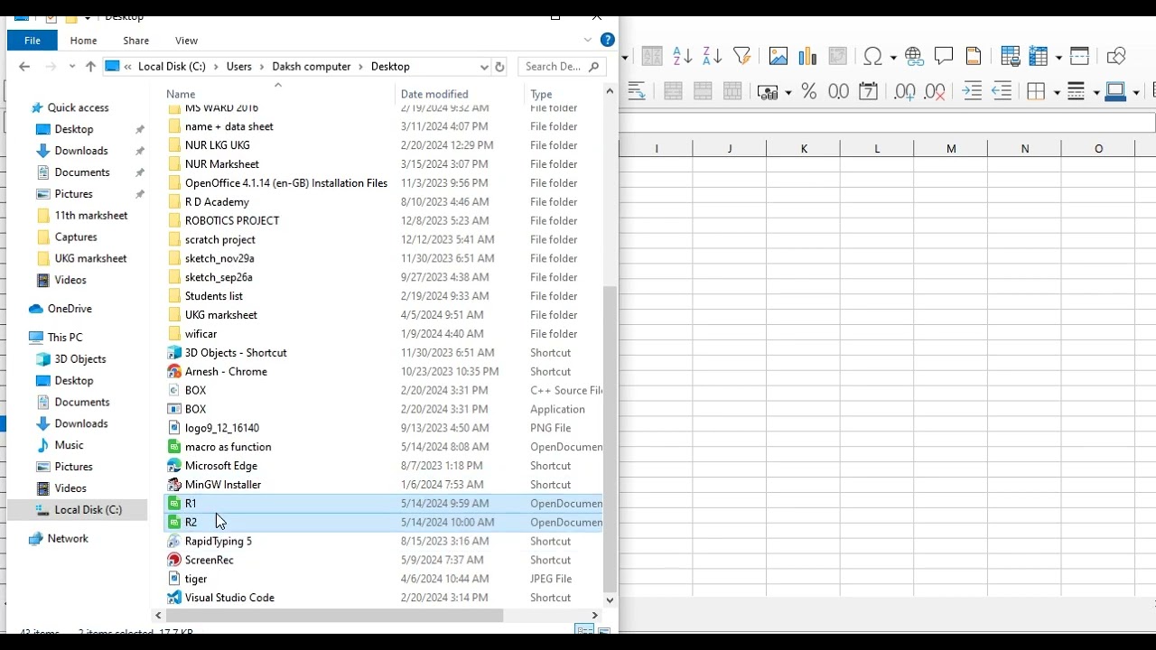 10TH IT Unit 2 ch-6 Creating hyperlink LibreOffice calc