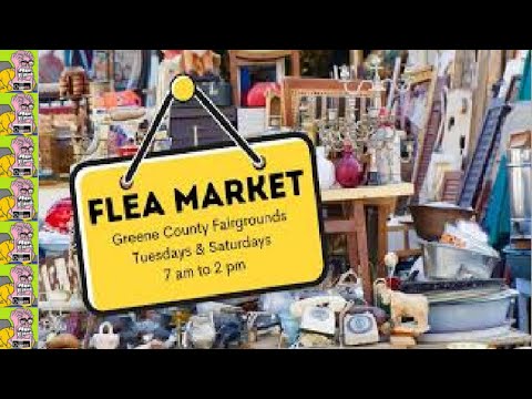 The First Flea Market ( Madness ) of the year !