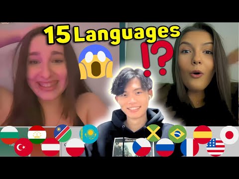Their Jaws Dropped When I Spoke 15 Languages 😱