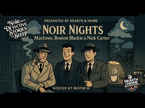 Noir Nights: Marlowe, Boston Blackie & Nick Carter | 10 Hours of Old Time Radio Detectives for Sleep