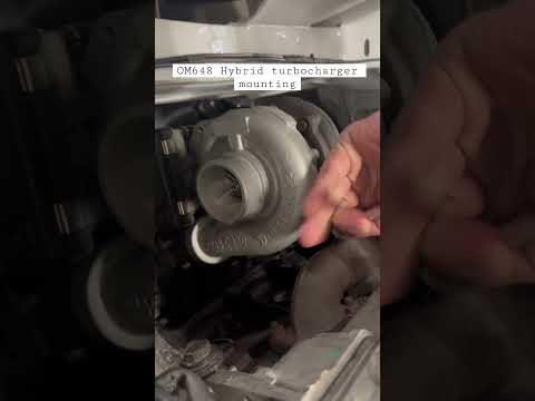 Mercedes 3.2 CDI OM648 hybrid turbocharger