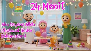 Download lagu 24 Minute Compilation I Love Allah Sholawat Badr Sholawat Nariyah Pillars of Islam - Islamic Chil... mp3